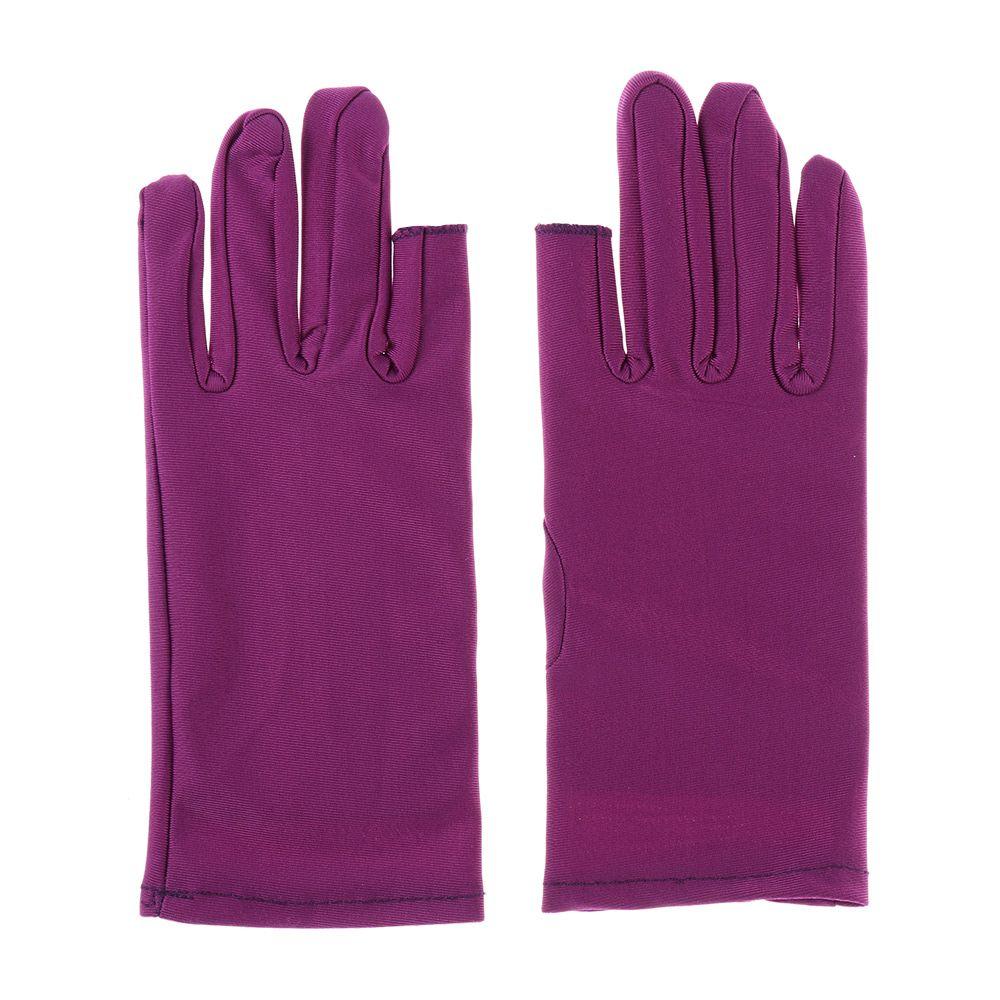Sun Protection Two Finger Touch screen Driving Gloves Summer Mittens Thin Spandex Gloves