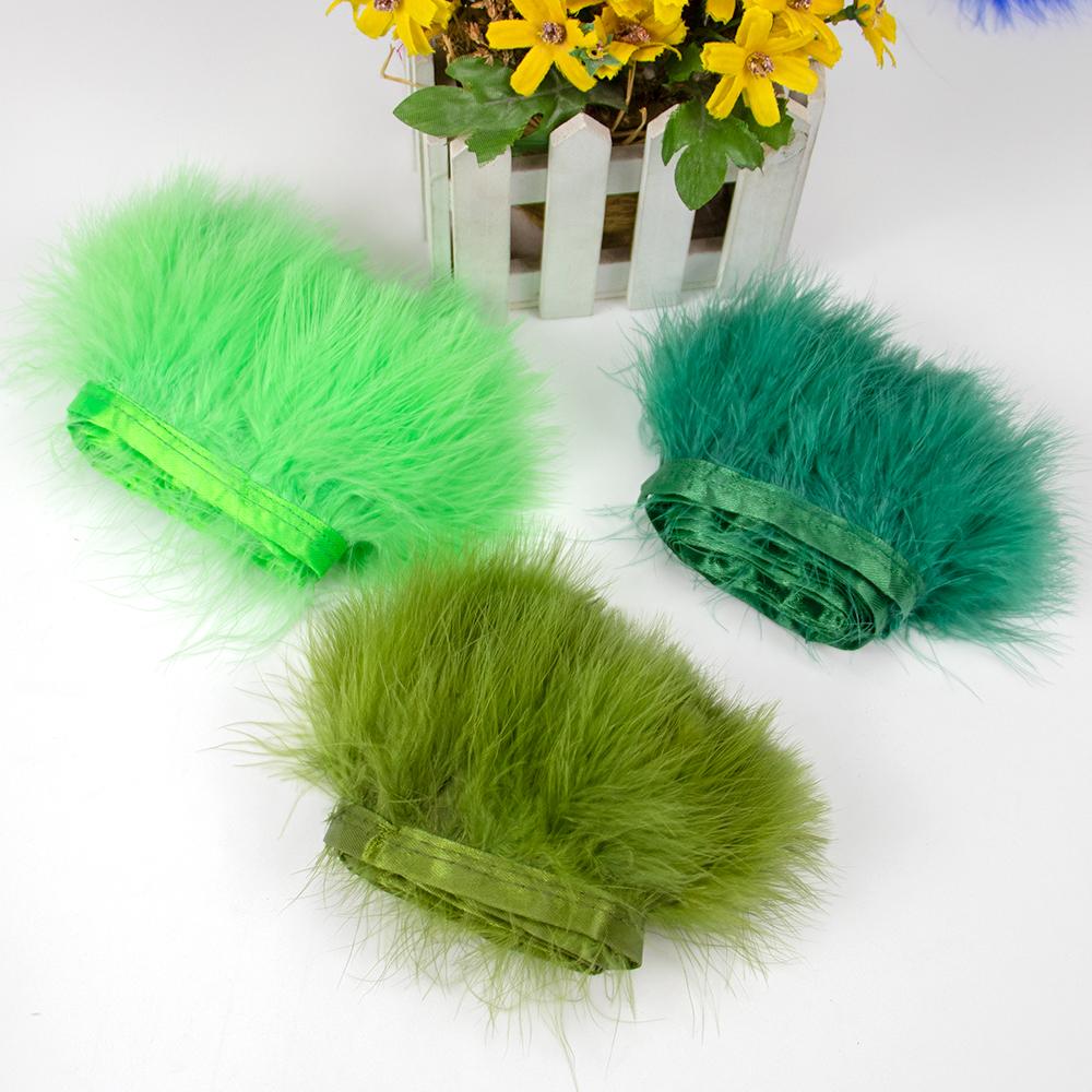 1/2 метра Натуральная отделка из страусиных перьев, лента 10-15 см, красочная бахрома из перьев для украшения карнавальной одежды, рукоделия