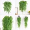 Salix Babylonica Faux Plant Wall Hanging Indoor Decor With Plastic Foliage For Home And Photography