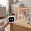 AI Robot Pet with 180   Camera, 2MP Visual Chat, Object Recognition, 40 Voice Tones, 2in Screen with Emotional Responses, for Kids Learning Compani