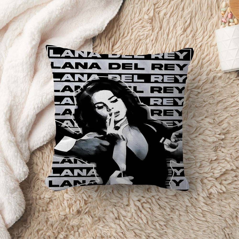Певец LLana DDel RRey Подушки Подарки Мебель для домашнего офиса Диван для спальни Чехол для подушки в машину xсм