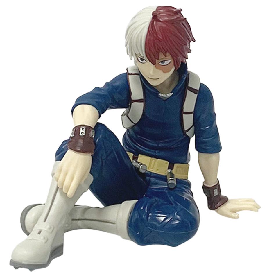 12cm My Hero Academia Anime Figure Midoriya Izuku Todoroki Shouto Bakugou Katsuki Action Figures Anime Character Model Toy