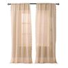 Summer Fresh White Lace Floral Curtains with Hollow Design for Living Room & Balcony