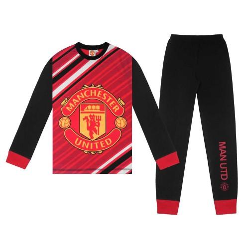 Manchester United FC Boys Benjamin Sesko 30 Long Pyjama Set