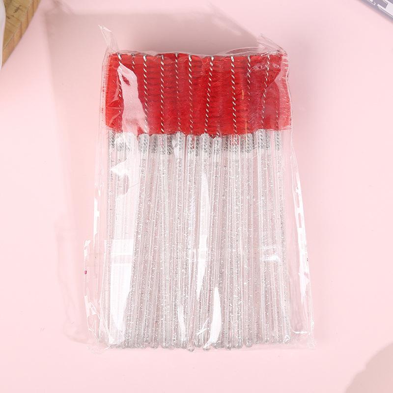 50Pcs Disposable Eyelashes Makeup Brushes Professional Mascara Wands Applicator Spoolers Eye Lashes Cosmetic Brush Makeup Tool