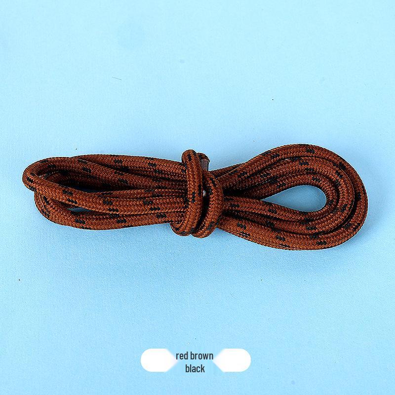Round Non-Slip Durable Shoelaces for Martin Boots - Vertical Stripes for Outdoor Shoes