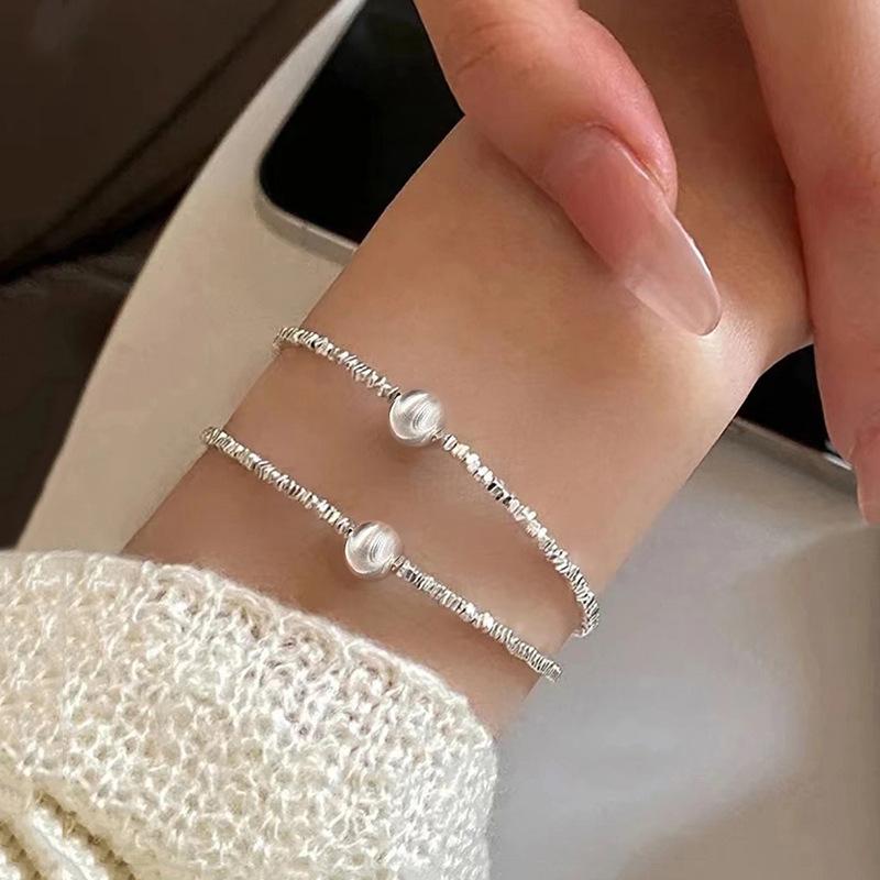 Браслет «Кошачий глаз» с трещинами, Высококачественные Легкие Роскошные Матовые Круглые Ювелирные Изделия