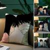 Пара K-Kimi ni Todoke Наволочка Плюшевая ткань Мягкая наволочка Двусторонняя печать Чехол на подушку для дивана Декоративная наволочка