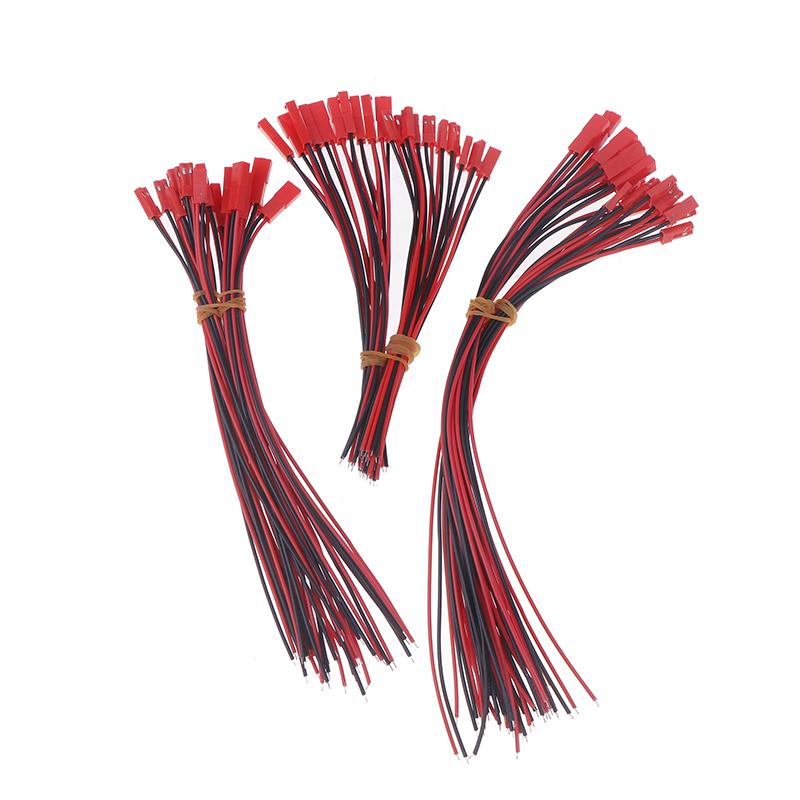 10 пар разъемов «папа-мама» Syp Terminal Wire Jst Plug Cable 2 Pin для Rc Bec Battery Adapter Helicopter Diy Fpv Drone