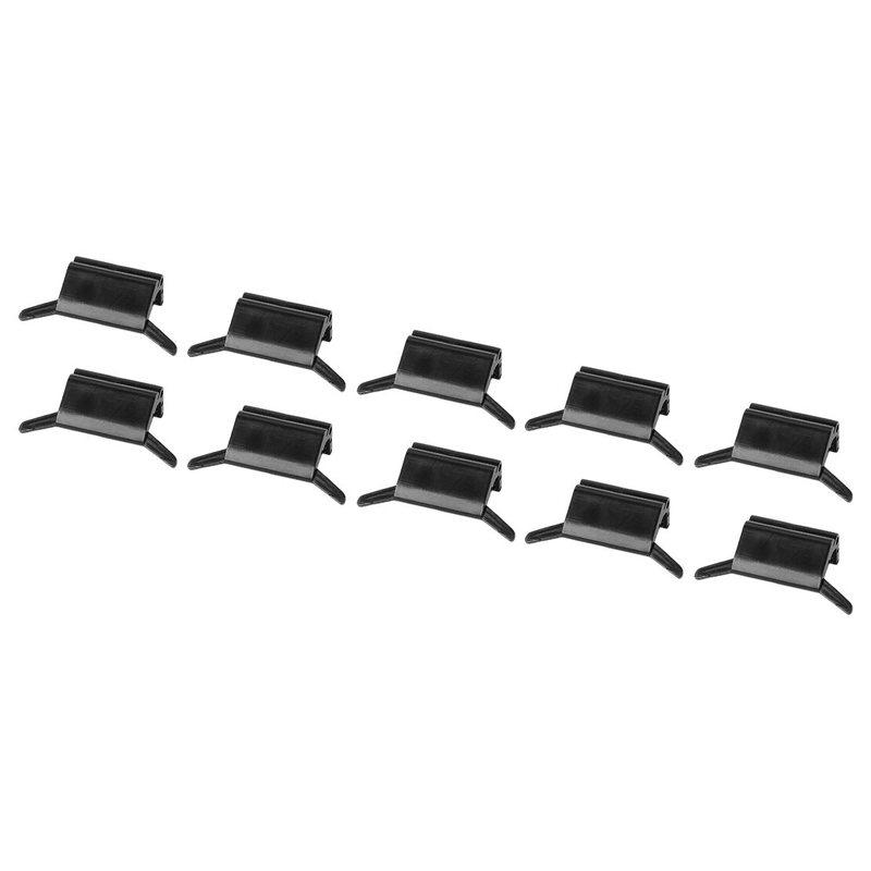 4L3Z-1510182-AA 10pcs Roof Garnish Moulding Clip Retainer Black Nylon Fit For Ford F-150 Lincoln Mark LT 2006 2007 2008