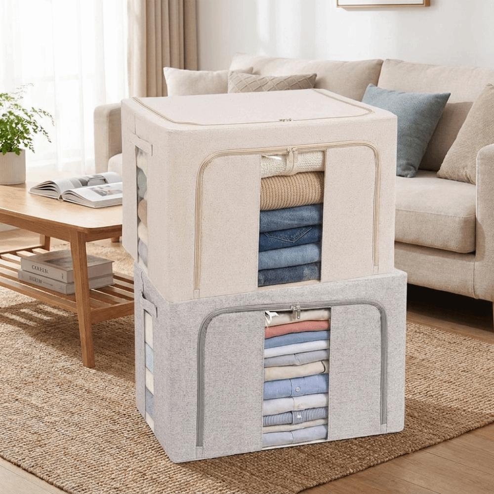Large Capacity Toys Storage Box Folding Pants Storage Box Clothing Sorting Box Blanket