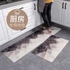 Kitchen Carpet Door Mat Waterproof and Oil-proof PVC Carpet Non-slip Floor Mat Carpets for Living Room
