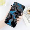 Чехол для телефона с камуфляжным рисунком в стиле милитари для Xiaomi Redmi Note 11 10 9T 8 7 Pro Redmi 9 9A 9C 8 7 6, черный