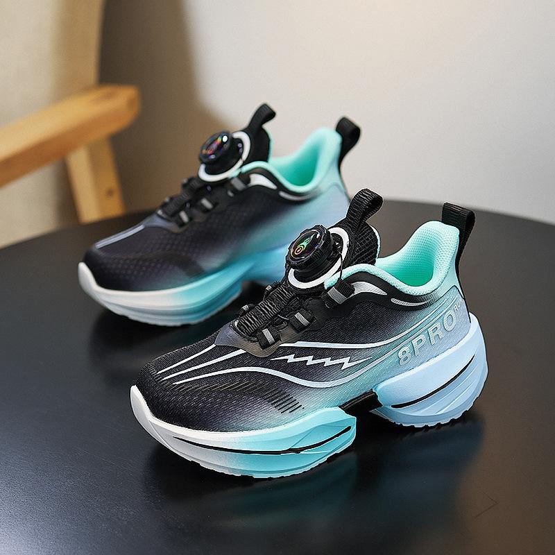 Breathable red rabbit 8pro rotating button classmate lightweight shock absorption rebound non-slip running shoes male and female students sports shoes