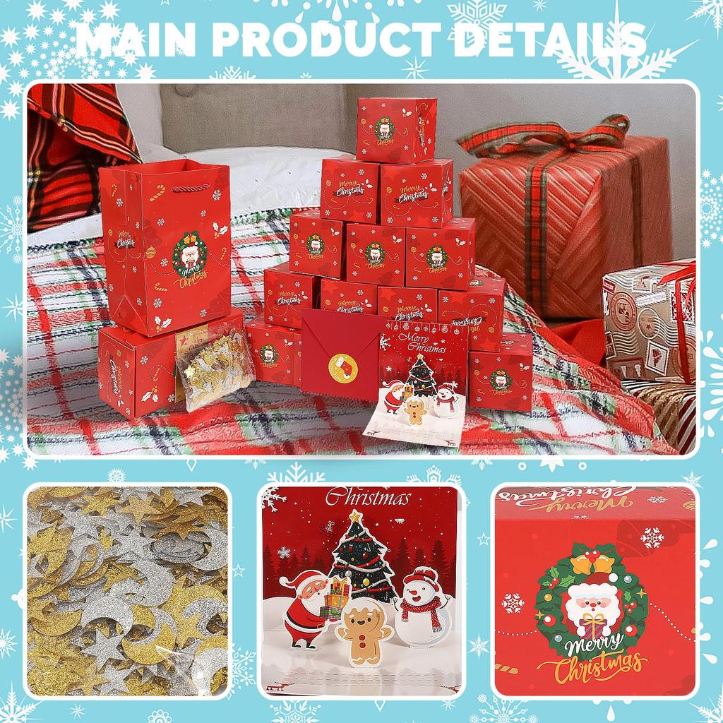 Surprise Box Gifts 20PCS Exploding Money Boxes for Christmas Xmas Pop Up Boxes Creative Xmas Gifts for Party Birthday Decor