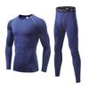 Sports Top and Bottom Long Sports Compression Compression Summer Cool NV L [Muxuryee] Men's Innerwear, Set, Sleeve, Tights, Wear, Undershirt,
