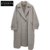 YLEVE 168-2210205 22 Years Grey SUPER 100S MELTON BELTED COAT Chesterfield Coat Coat 2 grayUsed
