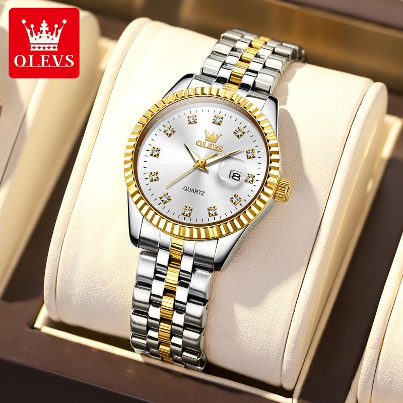 OLEVS Brand Quartz Watch 520 Valentine's Day Lovers Watch Fashion Waterproof Men's Watch Men's Watch