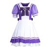 COSSA Uma Musume Cosplay Training School Short Pretty Derby Cosplay Costume, Uniform, Sleeve, Costume, Halloween, Christmas, (Size L)
