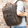 Crazy Horse натуральная кожа мужская ретро сумка через плечо Head Layer коровья кожа большой емкости повседневные деловые рюкзаки через плечо