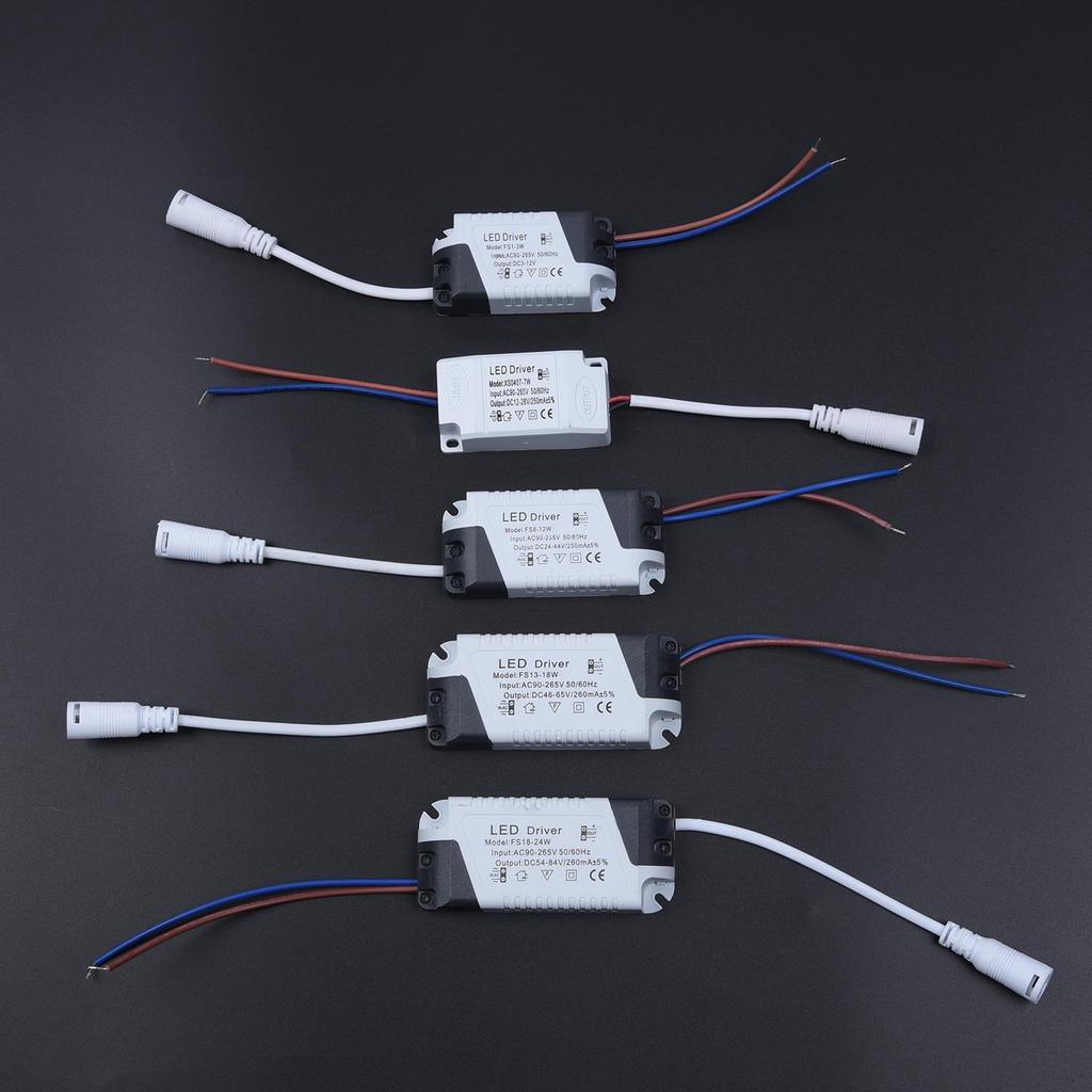 Адаптер драйвера светодиодов AC90~265V К DC 7~11V Трансформатор Панель Источник питания Светодиодная лампа