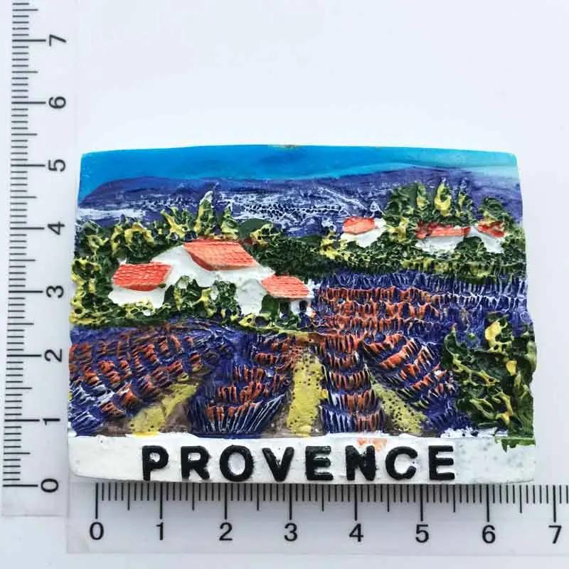France Travelling Fridge Stickers Provence Menton Lyon Tourism Souvenirs Fridge Magnets Wedding Gifts Home Decoration Crafts