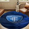 Football Empoli Crest Round mat Home Decor, Chair rug For livingroom,Bedroom, doormat home decor Birthday Gift Christmas Gifts