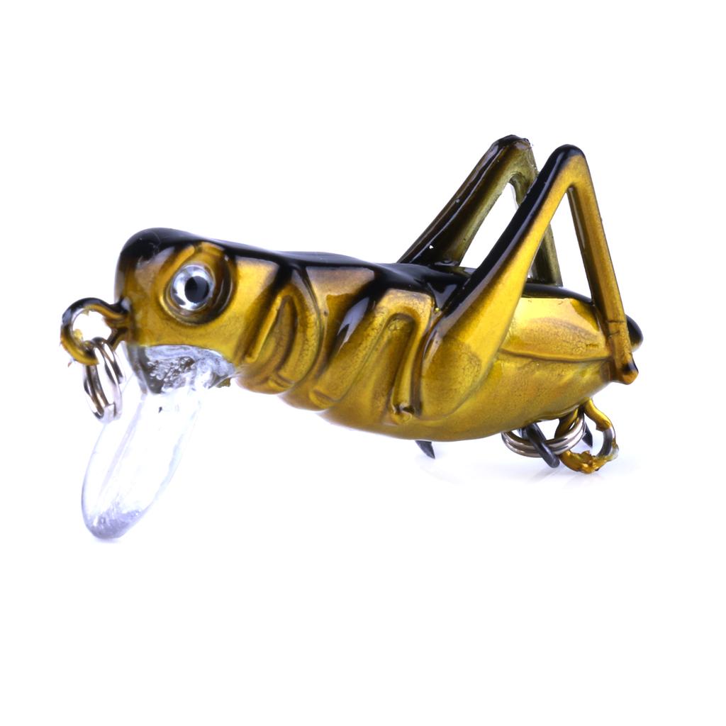 Ноживка для ночной рыбалки, реалистичная саранча из пластика 1 шт