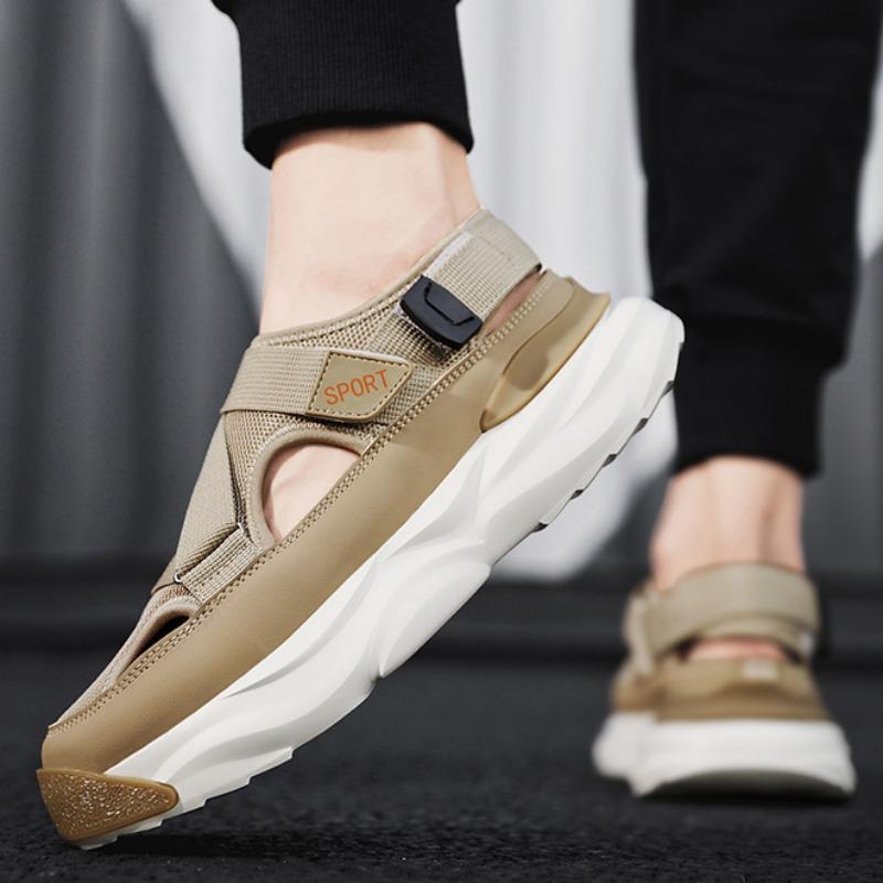 Fashion Summer New Men's Trendy Beach Sandals Outdoor Breathable Comfortable Platform Casual Shoes Luxury Brand Slippers Tenis Masculino