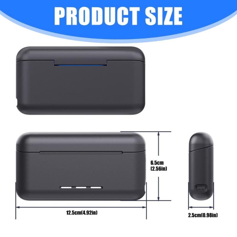 Чехол для хранения и зарядки аккумуляторов с 3 слотами для серий 12/11/10/9, 3-канальная док-станция для зарядки аккумуляторов