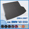 Car Trunk Mat for BMW X5 E53 Five Seats 2004 2005 2006 2007 Cargo Liner Carpet Interior Accessories Cover