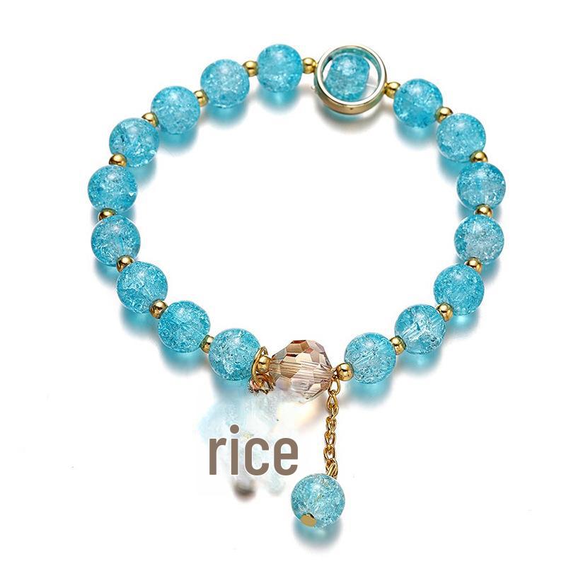 Crystal Daisy Burst Bracelet - Sweet Floral Design, Niche High-End Cross-Border Bestseller