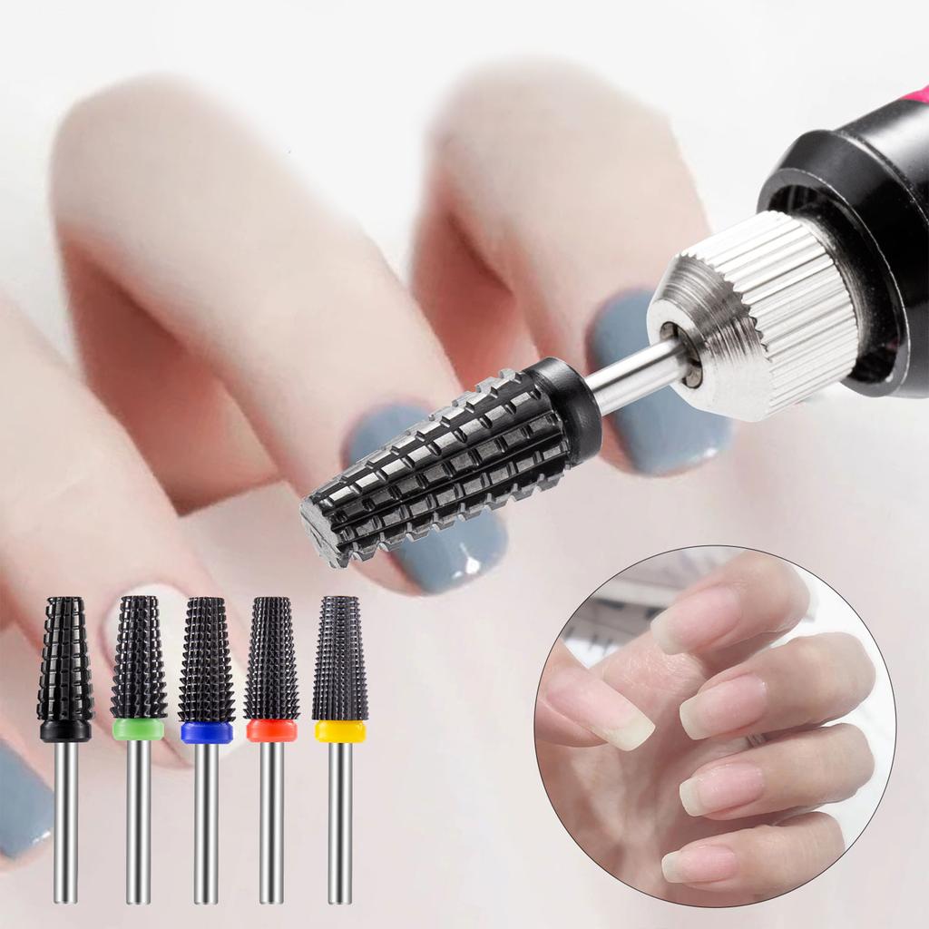 Drill Bits Milling Cutter Suitable for Manicure Pedicure Nail Files Buffer Nails Art Equipment Accessories Manicure Tool