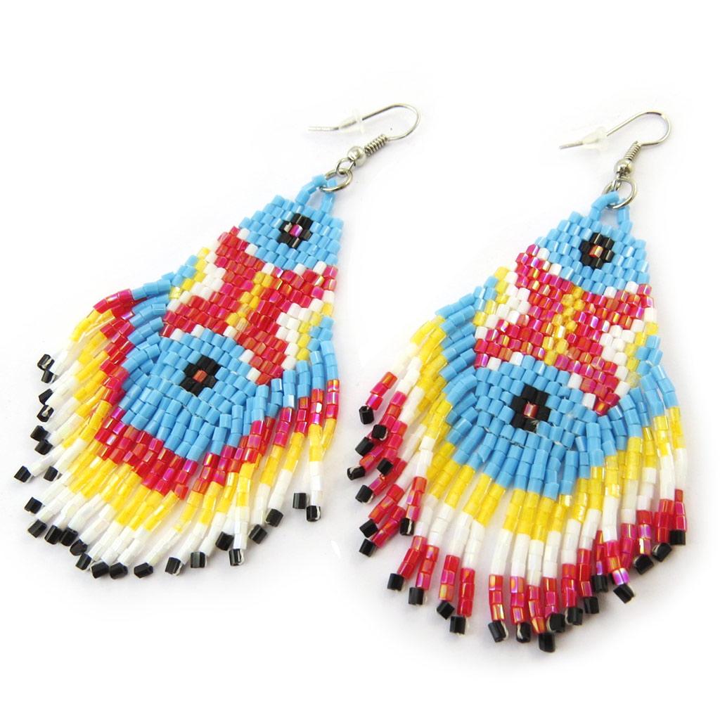 Les Trésors De Lily [N4641] - Multicolor 'Altai' Designer Earrings