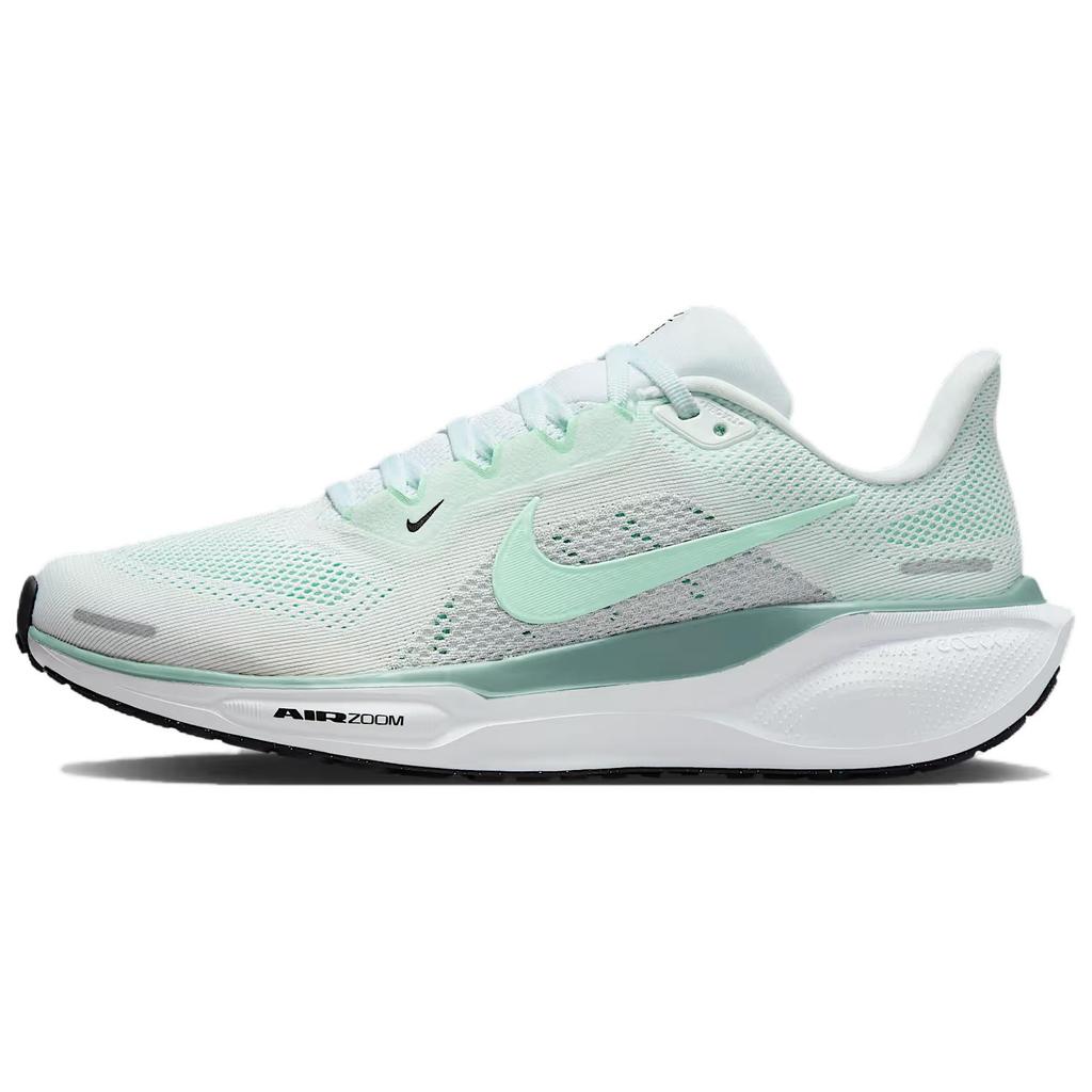Nike Pegasus 41 Abrasion Resistant Low Top Casual Running Shoes Women's White Green Sneakers FD2723-113