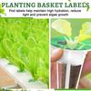 120 шт. комплект для гидропоники для аэросада, гидропоника, садовые аксессуары, включают сменные корзины для выращивания, этикетки для губок для растений
