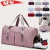 Large Capacity Duffel Bag Folding Extensible Bag Tote Carry On Luggage Handbag Waterproof Duffel Women Shoulder Bags