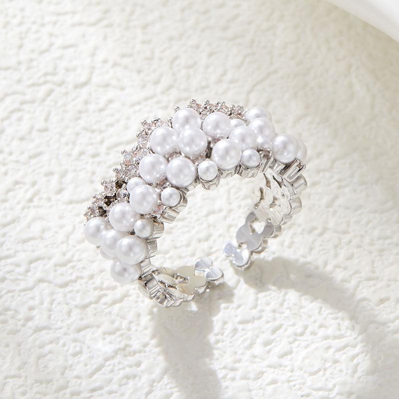 Новое высококачественное открытое кольцо с ретро-элегантностью и уникальным кольцом для указательного пальца, регулируемое изысканное кольцо