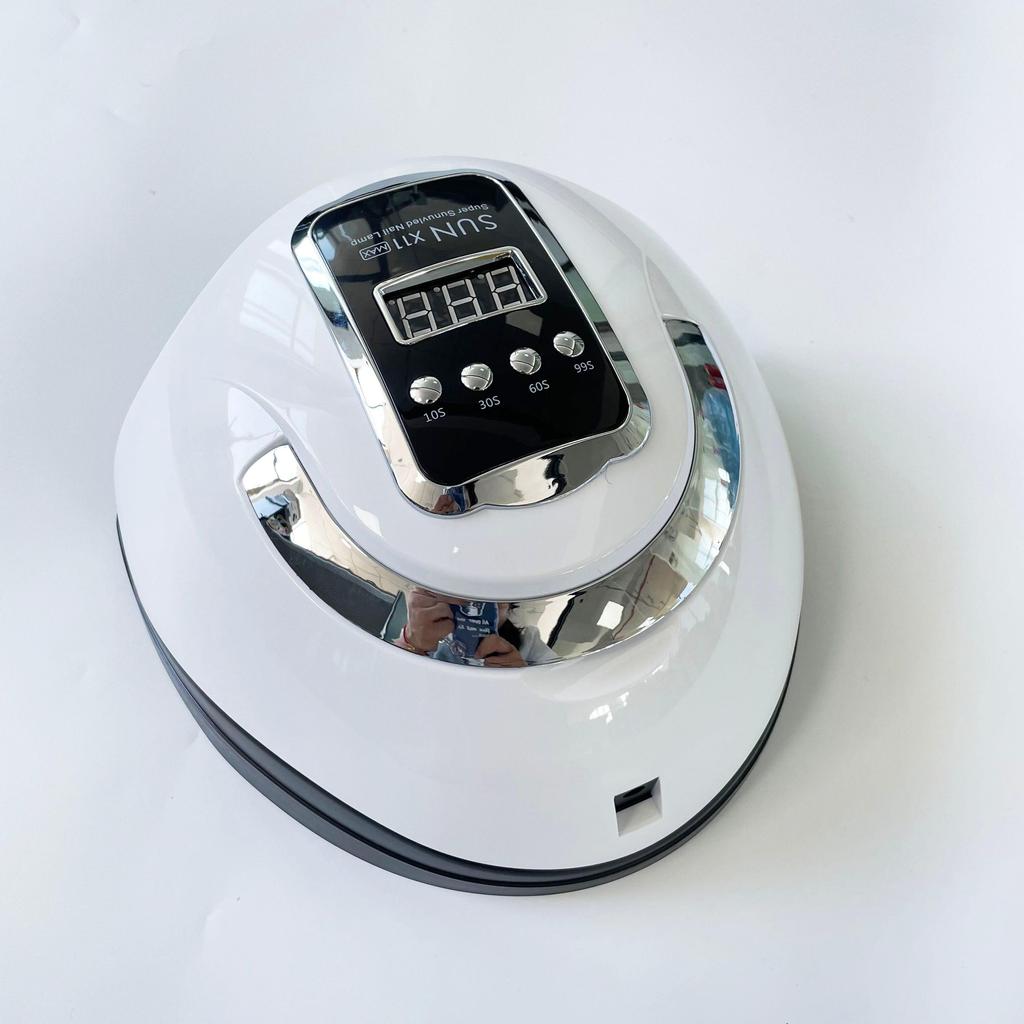 НОВАЯ УФ-светодиодная лампа SUN X11 Max, сушилка для ногтей, умная сенсорная лампа для ногтей, 66 светодиодов, УФ-лампа, гель-лак, полоски для ногтей, ЖК-дисплей, профессиональная лампа для ногтей