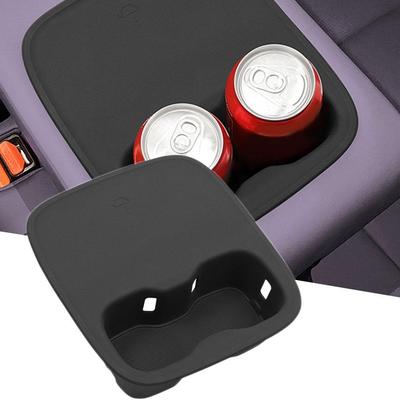 Для Leapmotor B10 2025 Силиконовый автомобильный подстаканник для воды Подстаканник для напитков второго ряда Лоток для хранения подлокотника Аксессуары
