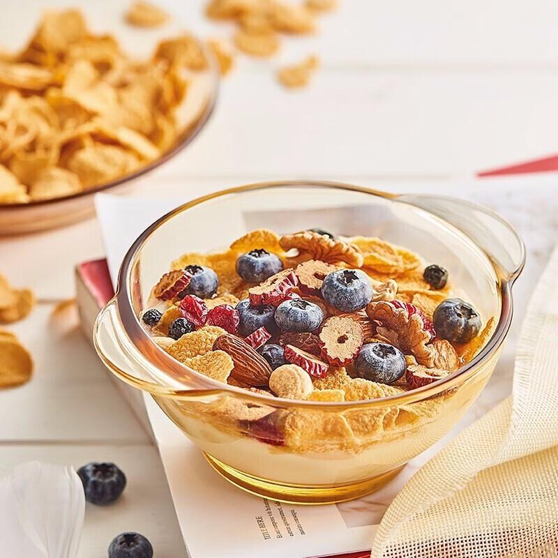 Corning Pyrex Belle Amber Heat-Resistant Glass Dinnerware Collection