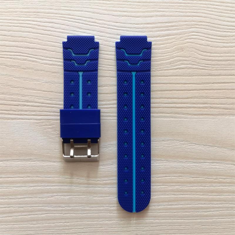 Детский силиконовый ремешок для смарт-часов, универсальный Y-образный, двухцветный, интерфейс 16 мм