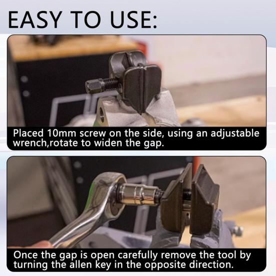 Инструмент для распорки ступицы амортизатора, поворотного кулака, простой в использовании, универсальный