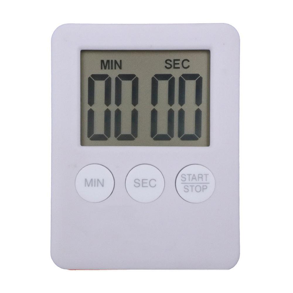Ультратонкий мини ЖК-цифровой дисплей кухонный таймер квадратный кухонный обратный отсчет будильник магнитные часы секундомер для сна часы таймер