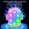 Strobe Lights For Car Wireless 8 Colors Vehicle Accessories Rechargeable RGB Rock Interior Lights For Drone Bike RC Boat Scooter
