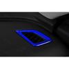 Car Dashboard L&amp;R Air Outlet Vent Cover For Honda Accord 18-22 Blue Carbon Fiber