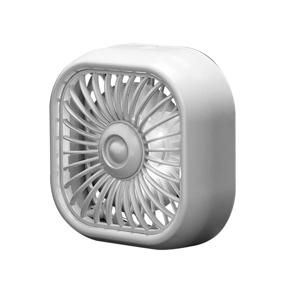 Автомобильный мини-вентилятор с USB-зарядкой и выходом для воздуха Электрический вентилятор со светодиодной подсветкой Турбовентилятор с семью лопастями Автомобильные электроприборы