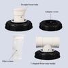 T-shaped/Straight Head/Elbow/Vertical IBC Ton Drum Fittings Plastic Cap
