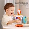 Busy Cube Cartoon Ball Busy Puzzle Hand Catch Ball Sensory Toy Educational Activity Cube for Baby