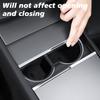 Center Console Water Cup Holder for Tesla New Model Y 2025 2026 Launch Juniper Model 3 Highland